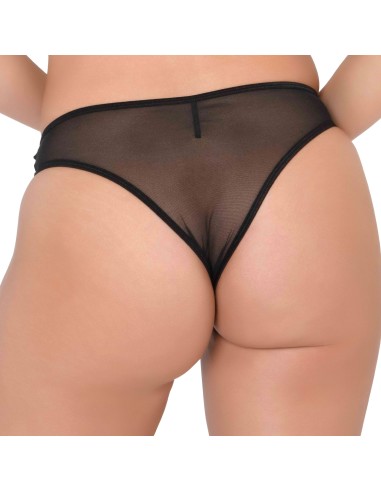 String Hiphugger Noir