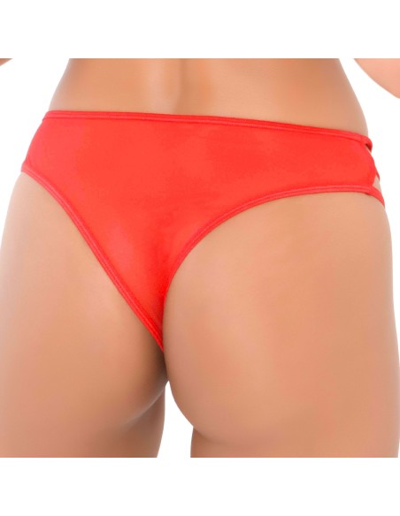 String Lace Straps Rouge