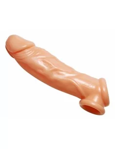 Gaine de pénis Veinée 18 x 4.8cm