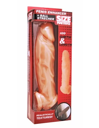 Gaine de pénis Veinée 18 x 4.8cm