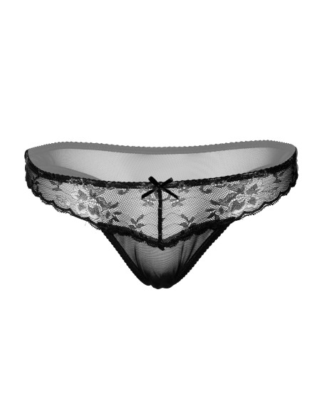 String Sexy Floral Lace Noir String Sexy Floral Lace Noir