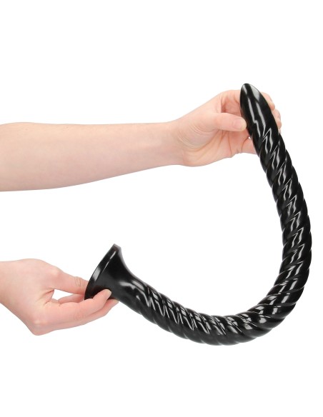 Gode long Swirled Anal Snake M 50 x 3.7cm