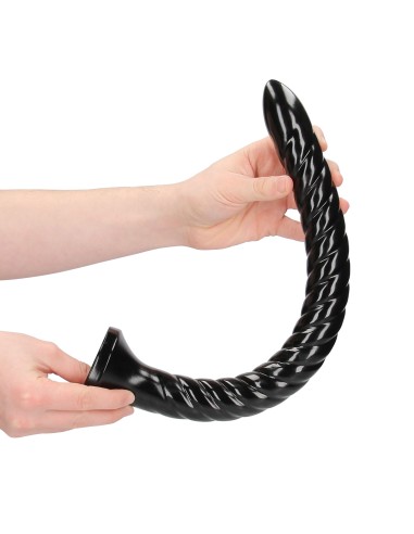 Gode long Swirled Anal Snake S 40 x 3.7cm