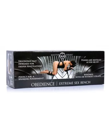 Banc OBEDIENCE EXTREME SEX avec Attaches 70 x 127 cm