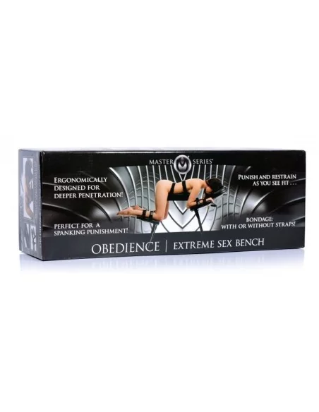 Banc OBEDIENCE EXTREME SEX avec Attaches 70 x 127 cm