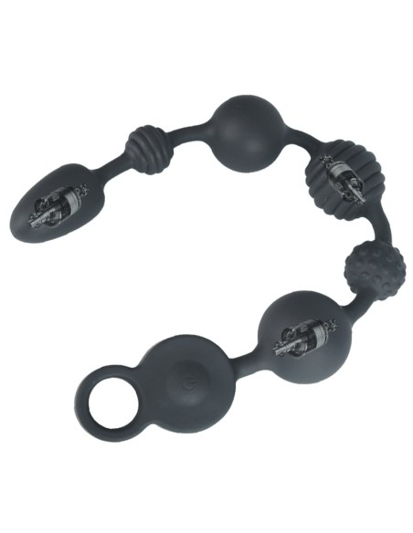 Boules anales vibrantes Beads Vibes S 28 x 3.5cm Boules anales vibrantes Beads Vibes S 28 x 3.5cm