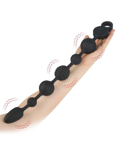 Boules anales vibrantes Beads Vibes M 36 x 4.5cm