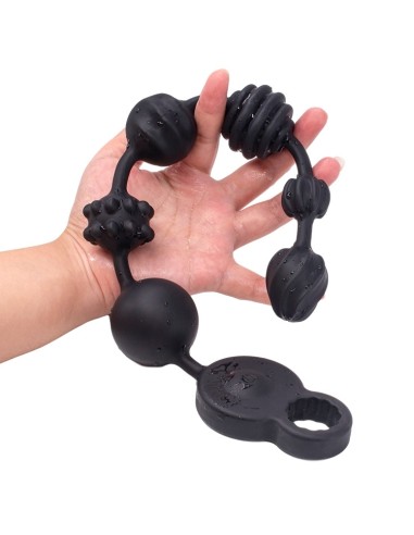 Boules anales vibrantes Beads Vibes M 36 x 4.5cm