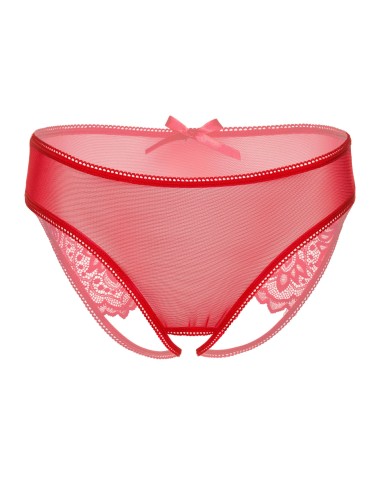 Culotte ouverte Arrière Nicolette Rouge - Strings et Culottes - 4