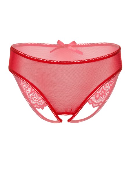 Culotte ouverte Arrière Nicolette Rouge - Strings et Culottes - 4