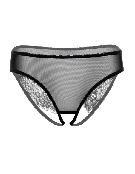 Culotte Ouverte Arrière Nicolette Noire - Strings et Culottes - 4