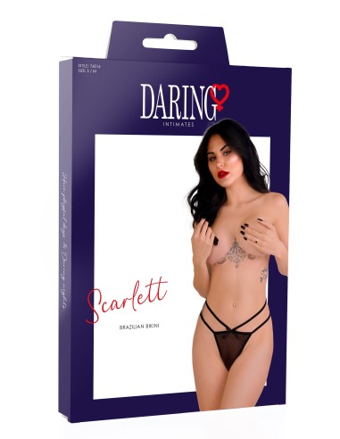 Bikini Brésilien Scarlett Noir