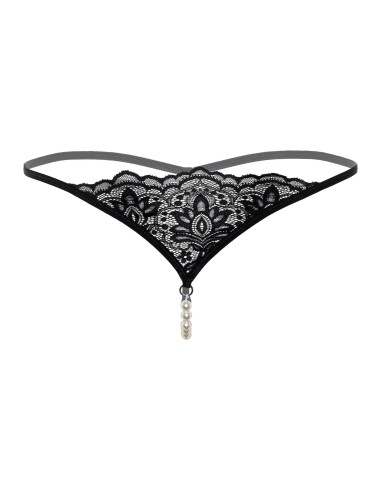 String avec perles Pearl Noir - Strings et Culottes - 4