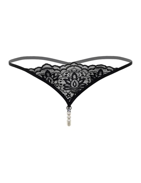 String avec perles Pearl Noir - Strings et Culottes - 4