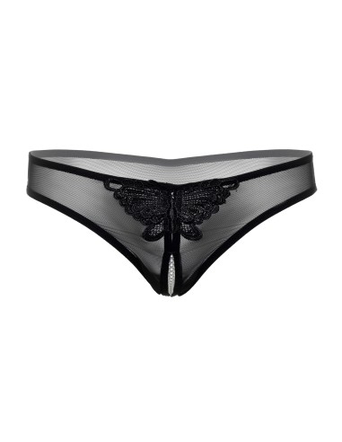 Culotte sexy avec perles Indra Noire - Strings et Culottes - 4