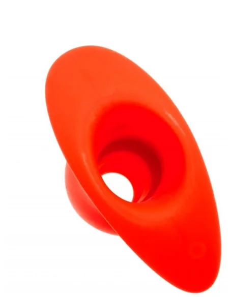 Plug Tunnel Stretch Rouge Small 11 x 5 cm