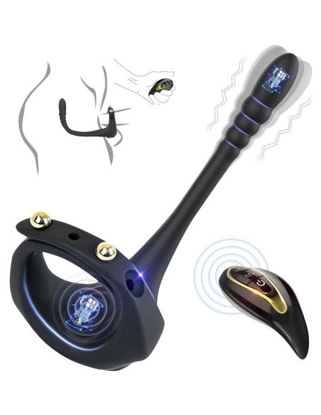 Anneau vibrant avec plug Lord 38mm