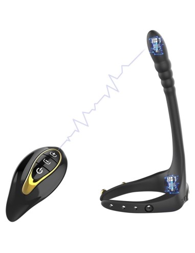 Anneau vibrant avec plug Lord 38mm