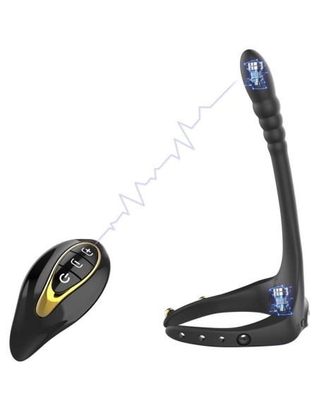 Anneau vibrant avec plug Lord 38mm