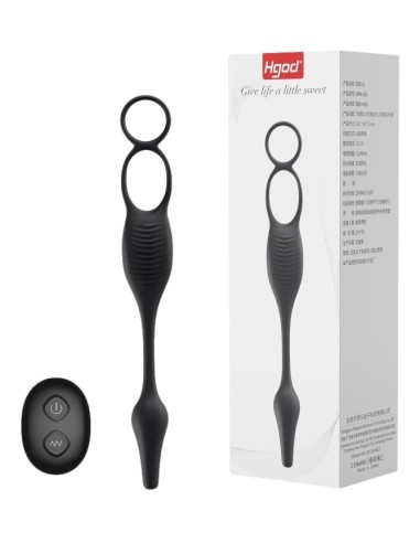 Ballstretcher et Plug vibrant Wedia Vibes 7 x 2.6cm