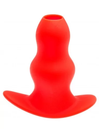Plug Tunnel Stretch Rouge Medium 13 x 6.4cm