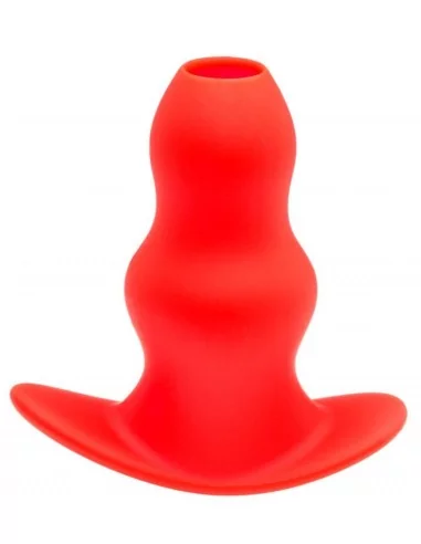 Plug Tunnel Stretch Rouge Large 15 x 7cm