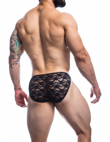 Bikini en dentelle Lace Bulge Noir