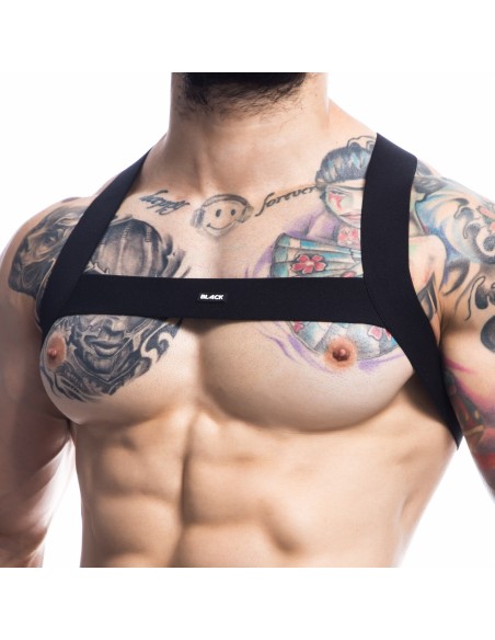 Harnais élastique Hero Noir
