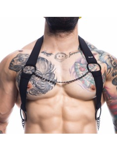 Harnais Chain Harness Noir