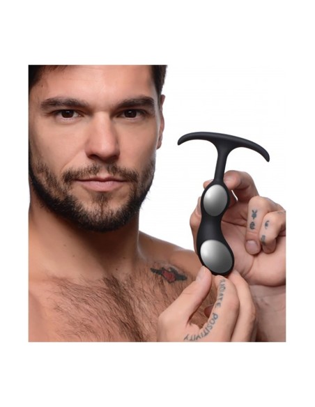 Plug en silicone Hitters Duo S 13 x 3.2cm - Poids 100g