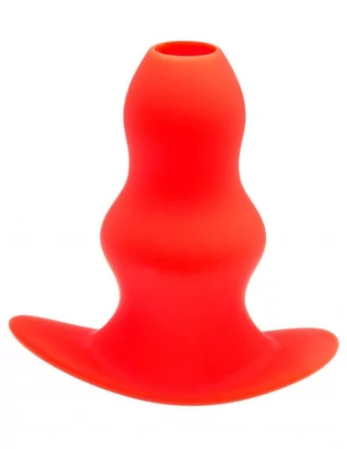 Plug Tunnel Stretch Rouge Extra large 16 x 7.5cm
