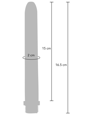 Embout de lavement The Drizzle 15 x 2cm