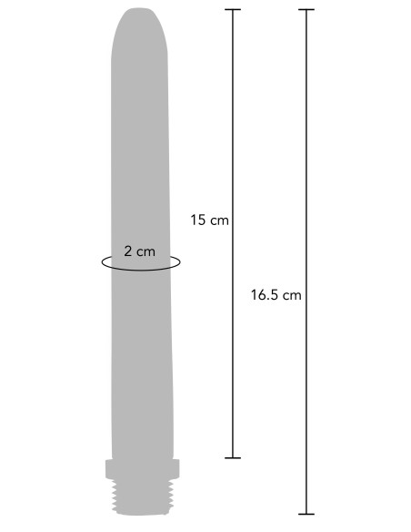 Embout de lavement The Drizzle 15 x 2cm