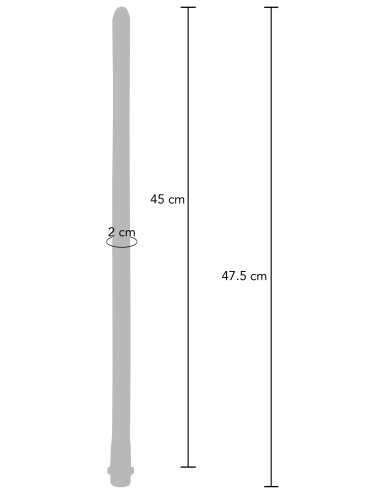Embout de lavement long The Gusher 45 x 2cm