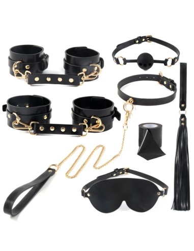 Kit d'accessoires SM avec sacoche 7 Pièces Noir