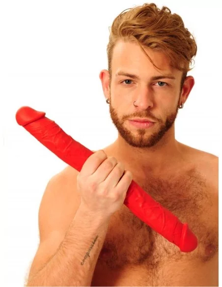 Double gode Stretch N°33 42 x 5cm rouge