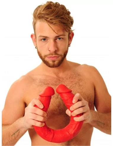 Double gode Stretch N°33 42 x 5cm rouge