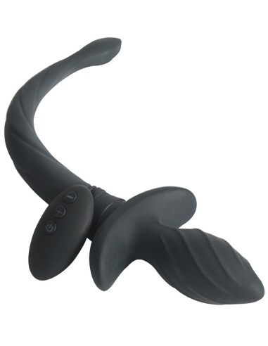 Plug Queue de chien vibrant Puppy Swing 9.5 x 4cm