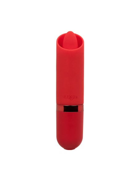 Stimulateur de clitoris avec langue Kyst Flicker Rouge Stimulateur de clitoris avec langue Kyst Flicker Rouge