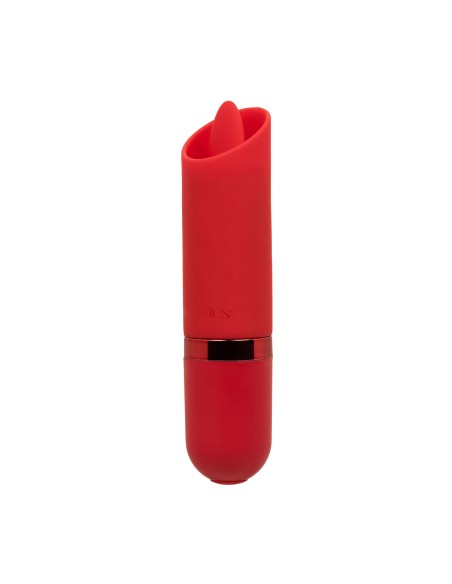 Stimulateur de clitoris avec langue Kyst Flicker Rouge Stimulateur de clitoris avec langue Kyst Flicker Rouge