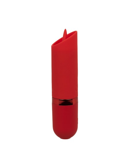 Stimulateur de clitoris avec langue Kyst Flicker Rouge Stimulateur de clitoris avec langue Kyst Flicker Rouge
