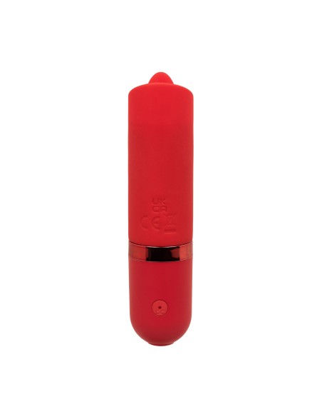 Stimulateur de clitoris avec langue Kyst Flicker Rouge Stimulateur de clitoris avec langue Kyst Flicker Rouge