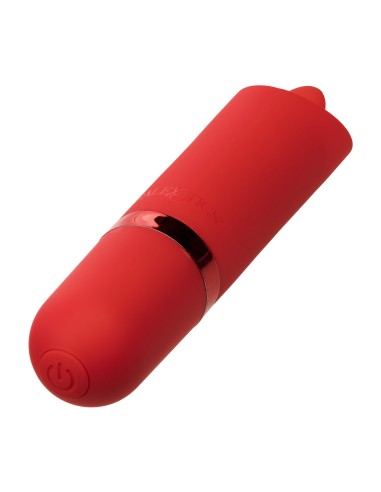 Stimulateur de clitoris avec langue Kyst Flicker Rouge