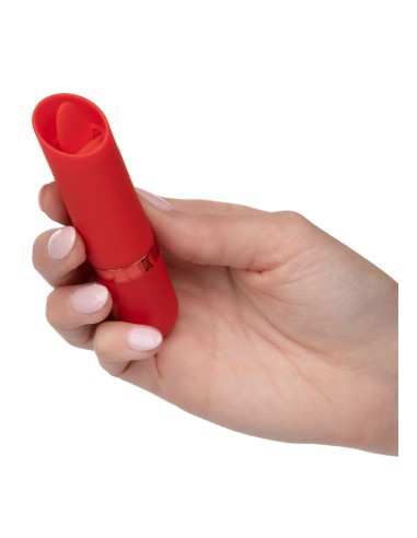 Stimulateur de clitoris avec langue Kyst Flicker Rouge