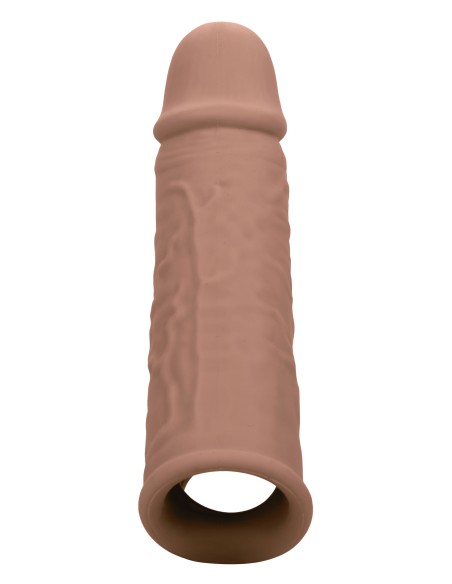 Gaine de pénis Life-like Extension 18 x 4.5cm Marron Gaine de pénis Life-like Extension 18 x 4.5cm Marron