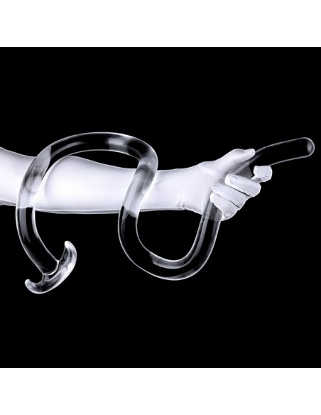 Gode Giant Snake 100 x 3cm Transparent