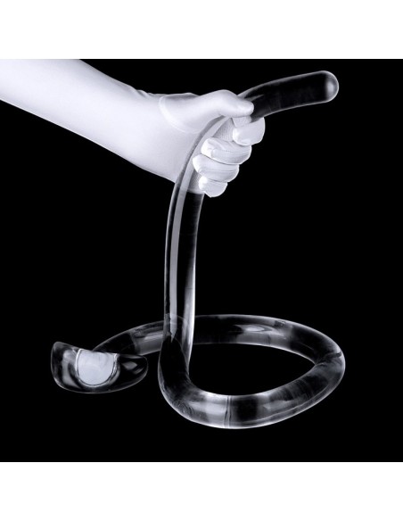 Gode Giant Snake 100 x 3cm Transparent