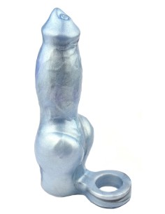 Gaine de pénis Knot 18 x 6.5 cm Bleu