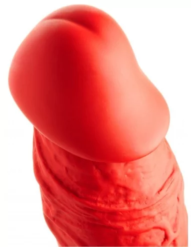 Double gode Stretch N°77 62 x 6.2cm Rouge