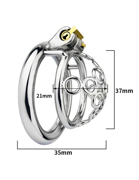 Cage de chasteté Sub Max 3.5 x 3.6cm